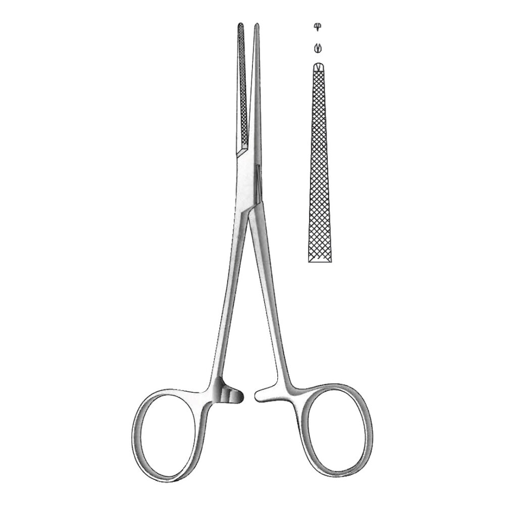 Dixon-Lovelace Forceps, Straight, 1 x 2 Teeth