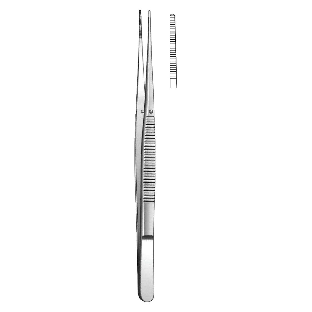 Potts Smith Dressing Forceps 18cm