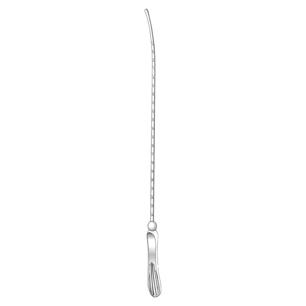 Sims Uterine Sound, Malleable 32cm