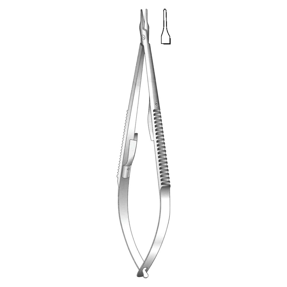 Castroviejo Needle Holder, With Lock Delicate 13.5cm