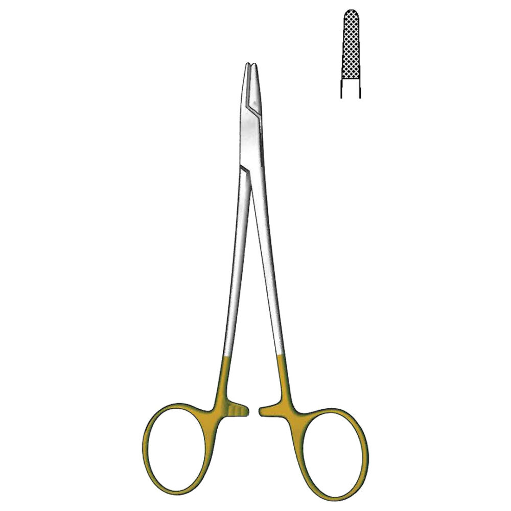 Mayo Hegar Needle Holder, TC Jaws 13cm