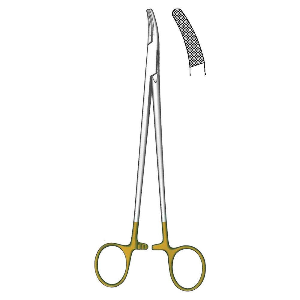 Heaney Needle Holder, TC Jaws 20cm