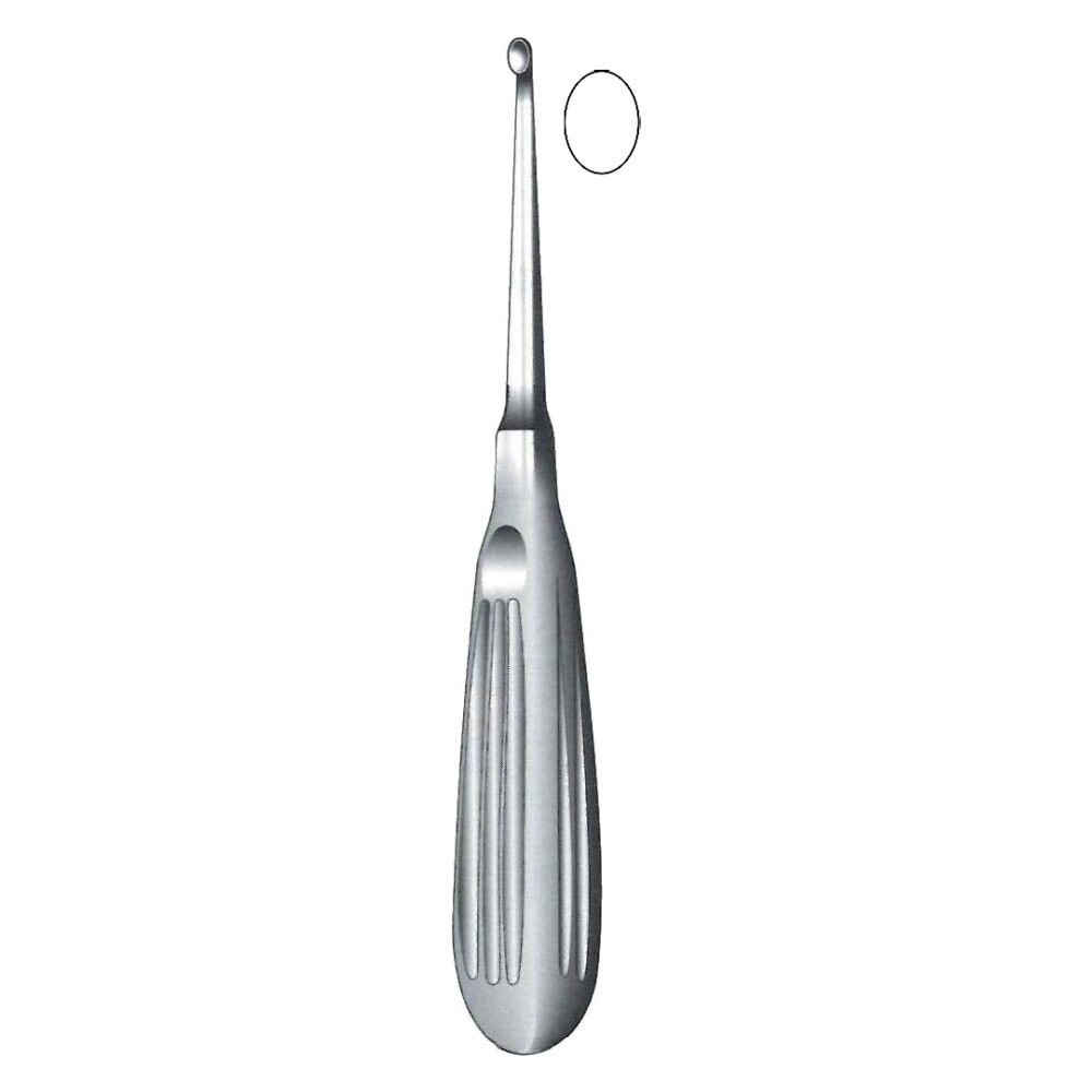 Spratt Bone Curette, Fig.3 17cm