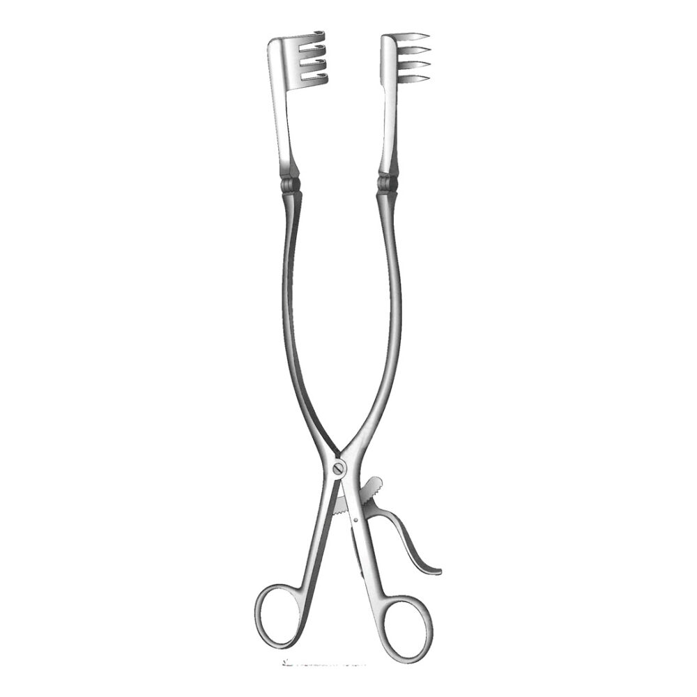 Beckmann Adson Retractor, Blade, 28x28mm 31cm