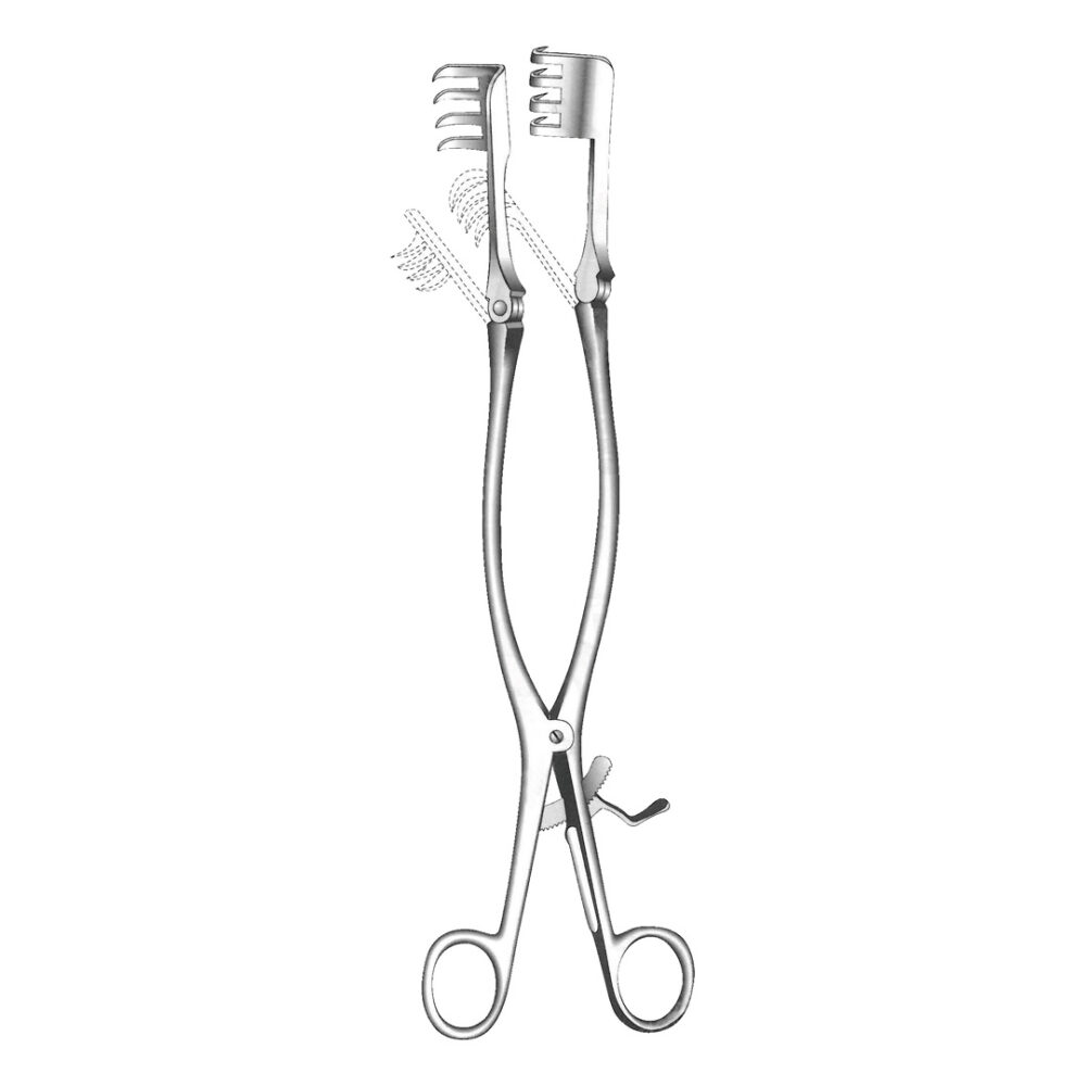 Beckman Retractor, Sharp 31cm