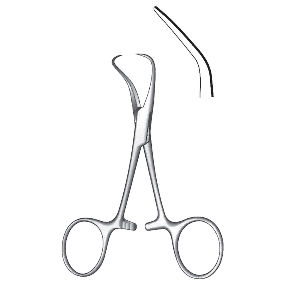 Backhaus Towel Clamp Forceps 9cm