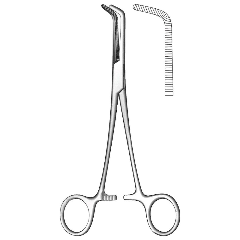 Mixter Forceps, Full Curved 18cm