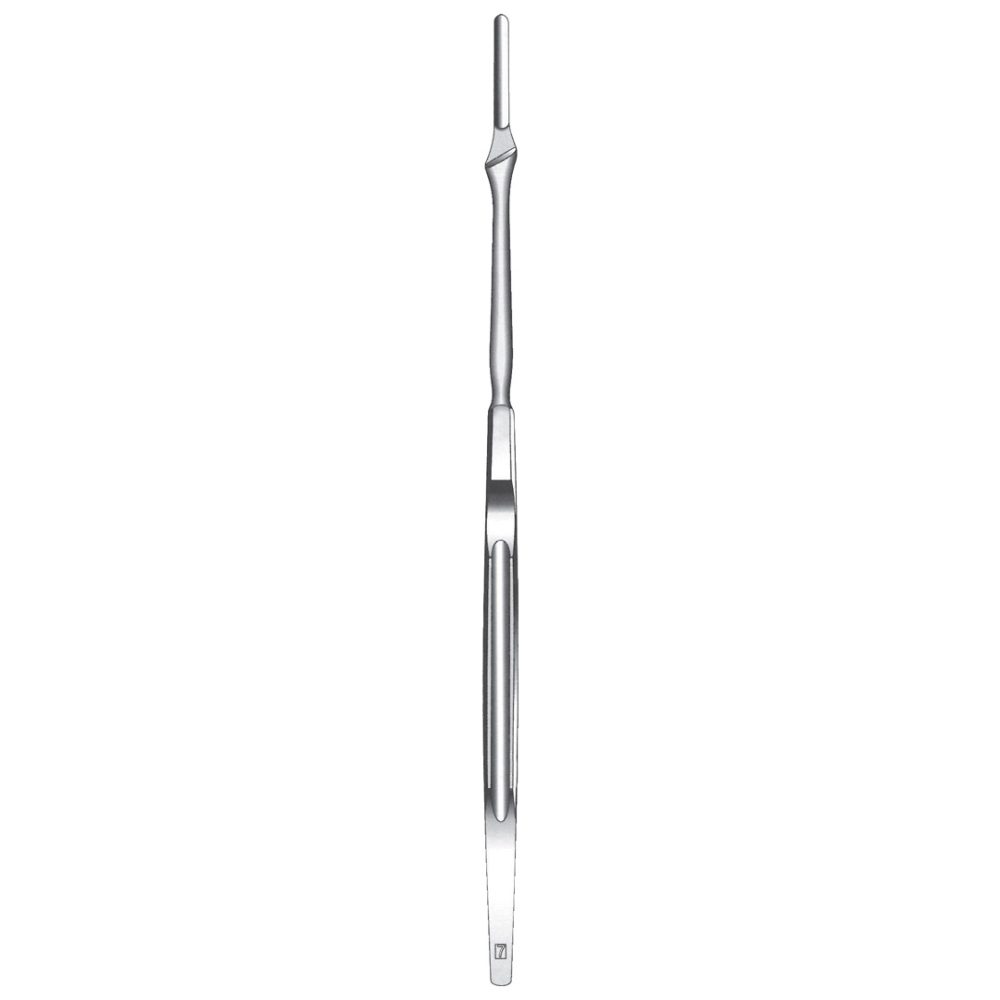 Scalpel Handle, Solid, Straight No.7