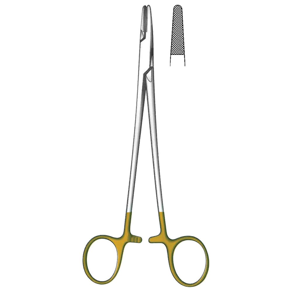 Mayo Hegar Needle Holder, TC Jaws 18cm