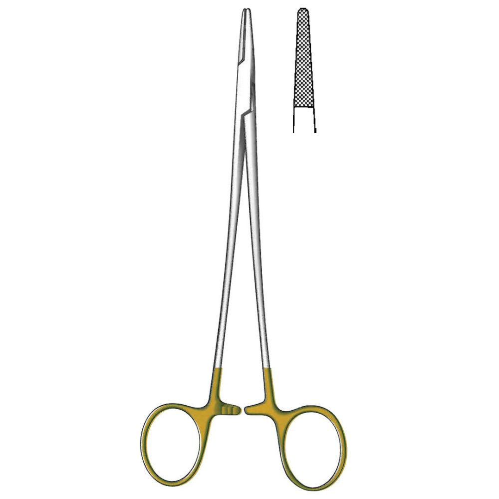 Debakey Needle Holder, TC Jaws 26cm