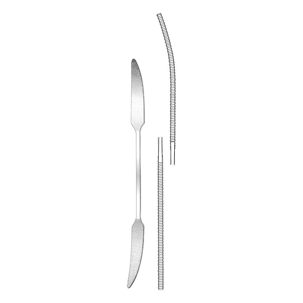 Putti Bone Rasp, Flat Ends 27cm27cm