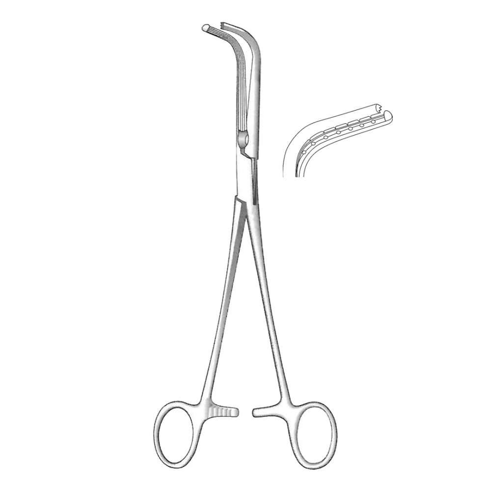 Sarot Bronchus Clamp, Right 23cm