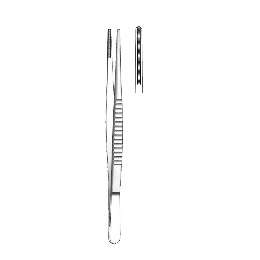 Debakey Thoracic Tissue Forceps 16cm