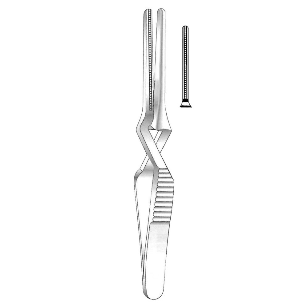 Debakey Bulldog Clamp, Straight 7.5cm