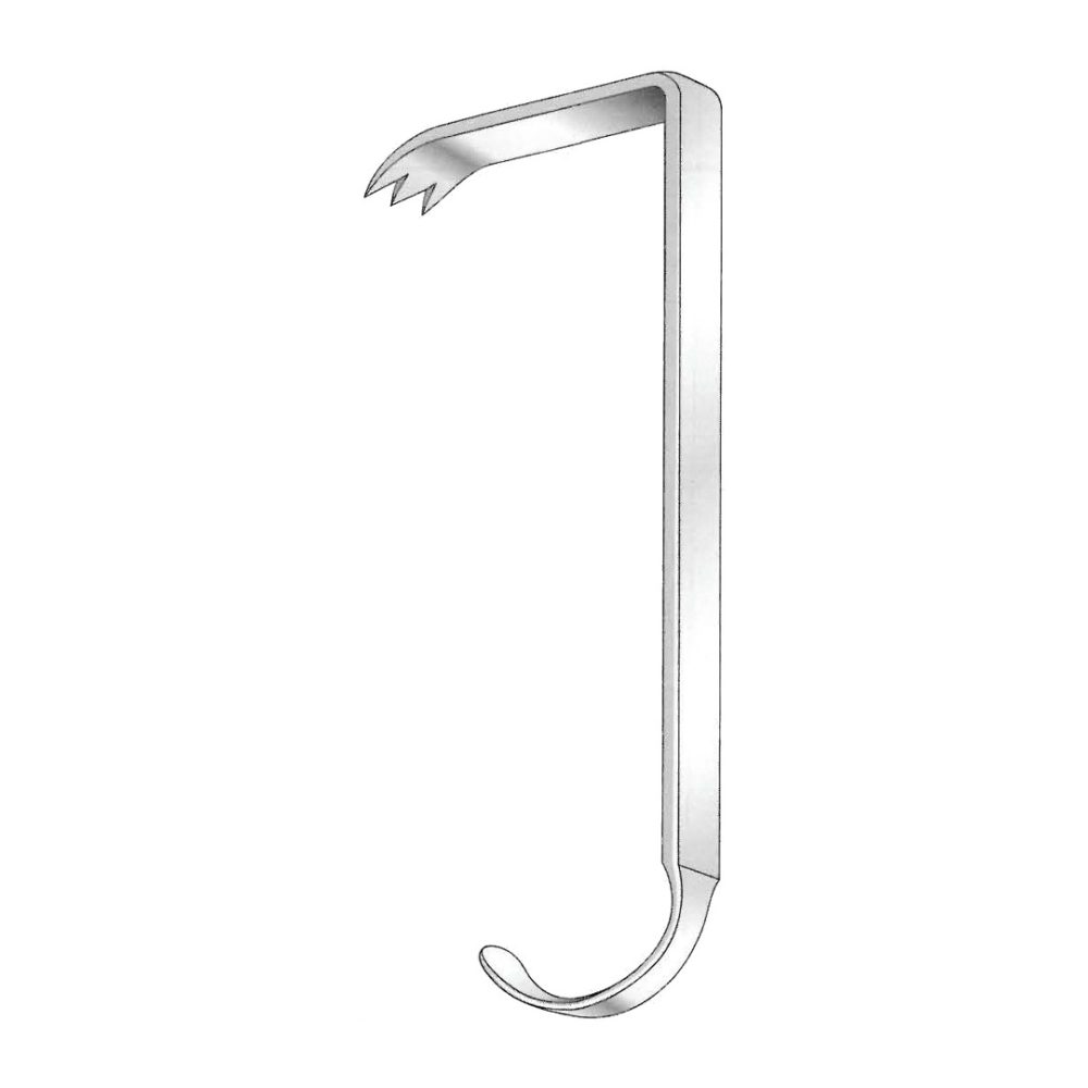 Hibbs Retractor, 25x75mm Blade 22cm