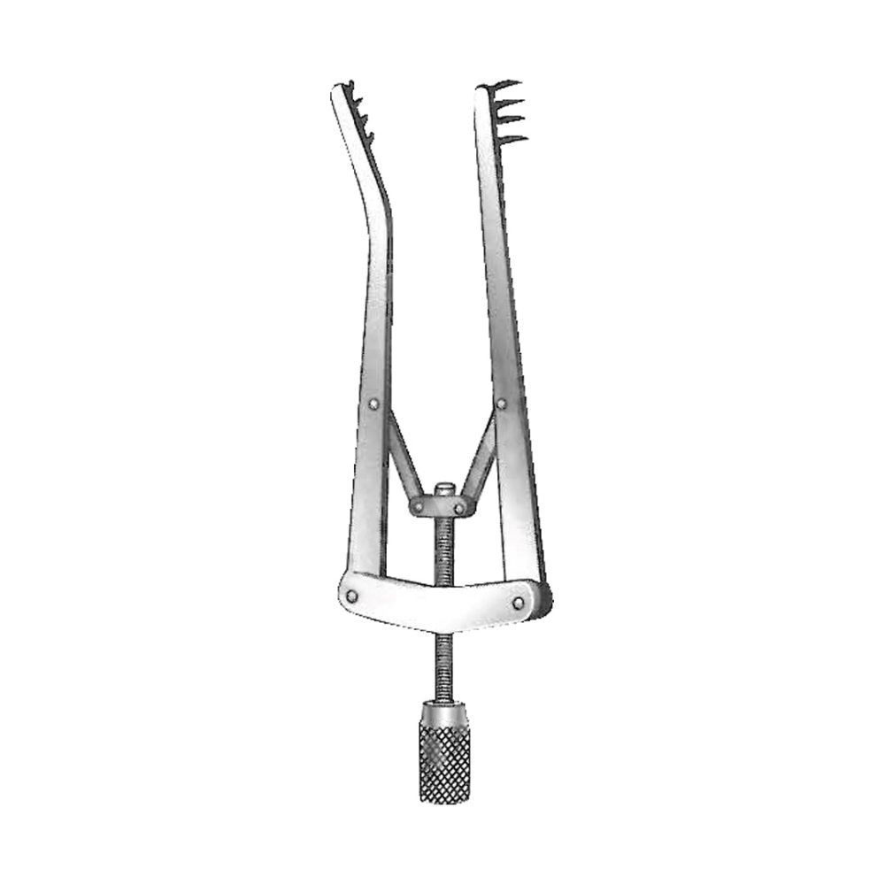 ALM Retractor, Sharp 10cm