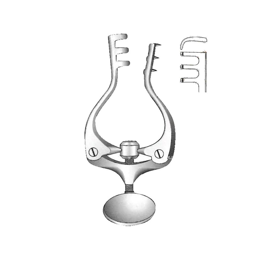 Jansen Retractor, Blunt 10cm