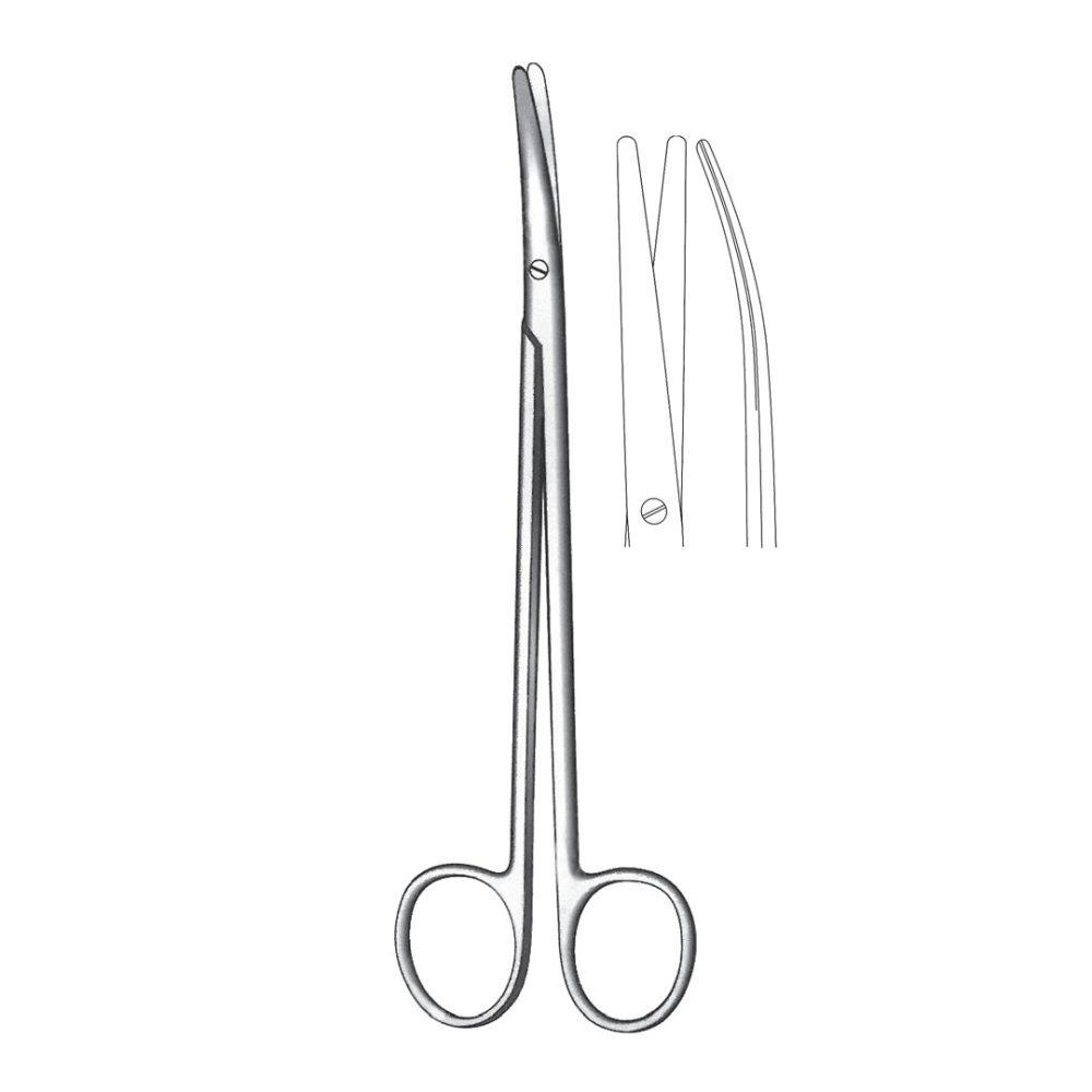 Metzenbaum Lobectomy Scissors, Curved 28cm