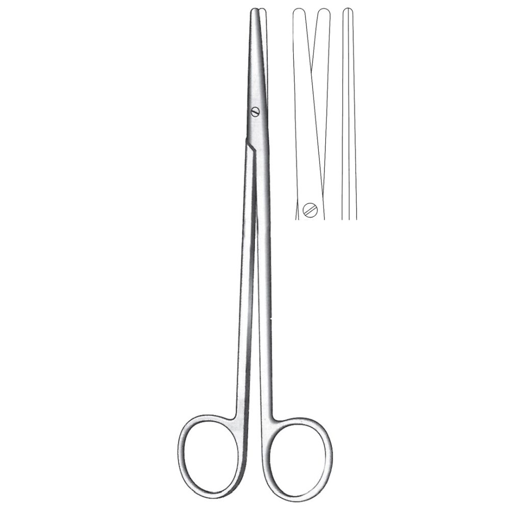 Metzenbaum Scissors, Straight, TC Blades 23cm