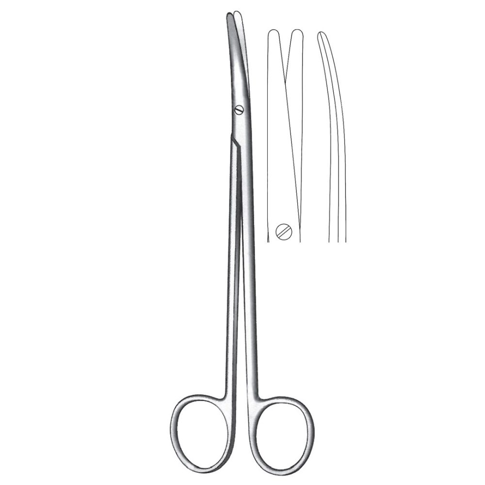 Metzenbaum Scissors, Curved, TC Blades 20cm