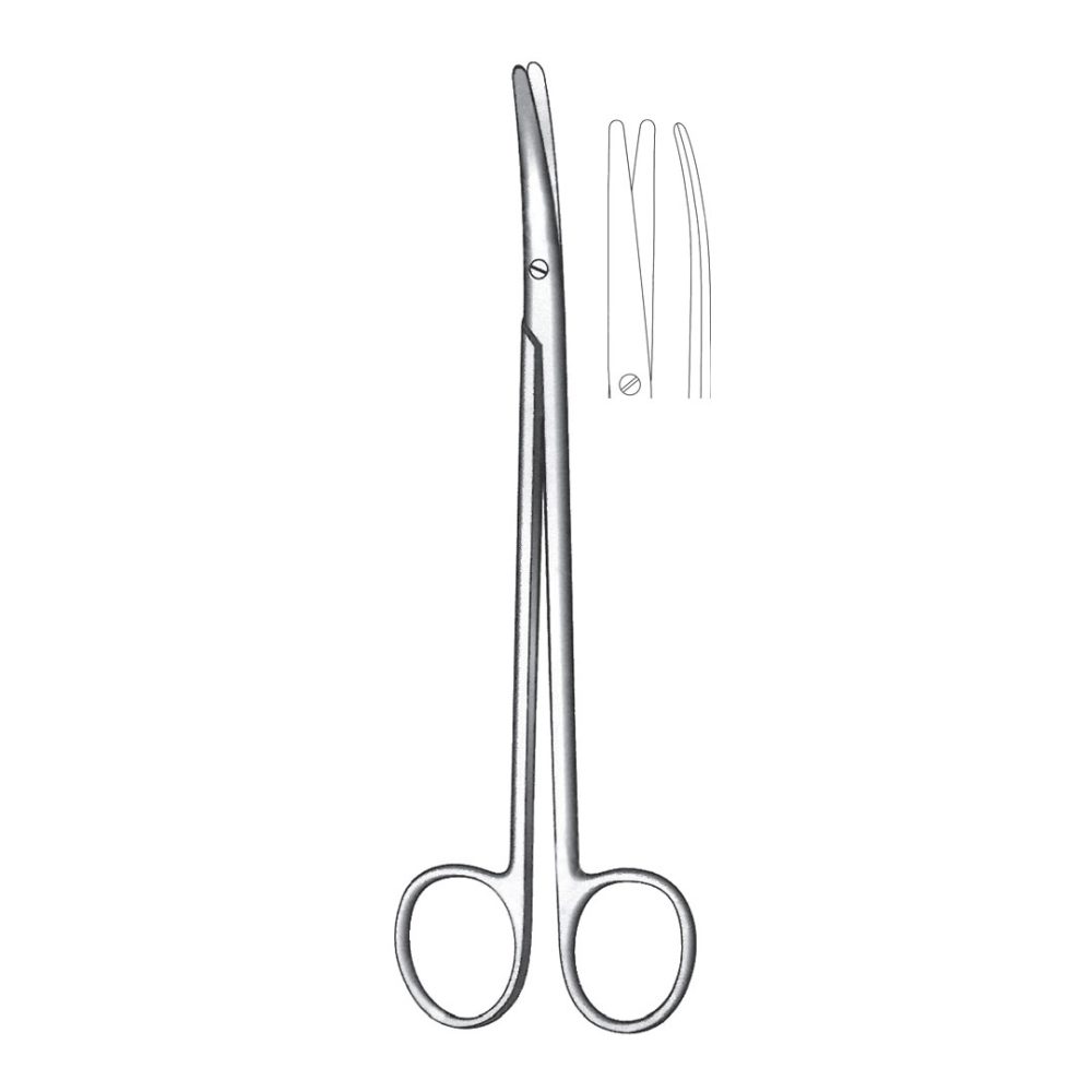 Metzenbaum Scissors, Curved, TC Blades 30cm