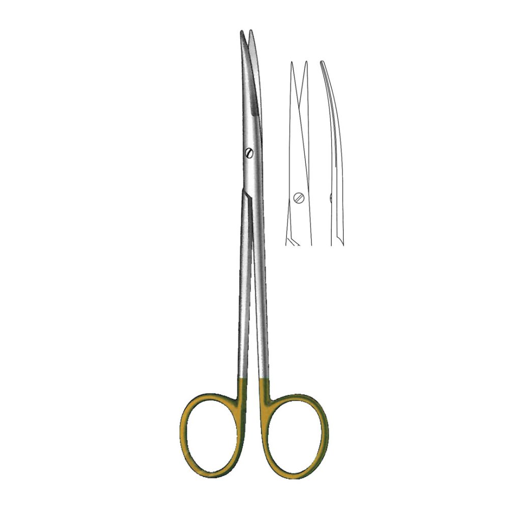 Metzenbaum Scissors, Curved, TC Blades 14.5cm