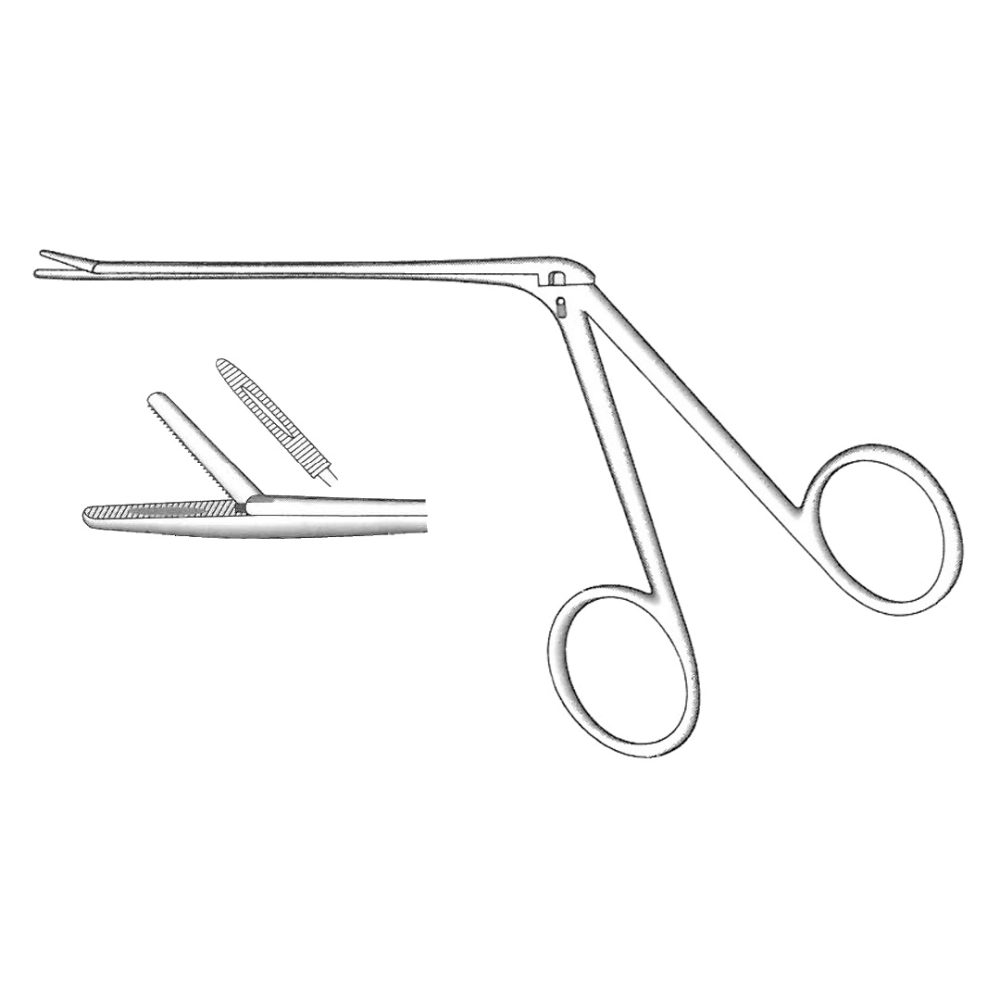 Hartman Noyes Alligator Forceps, Serrated 9cm