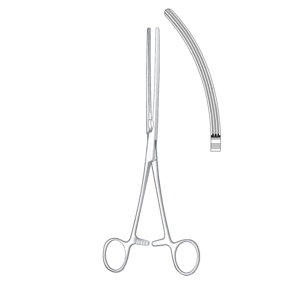 Kocher-Atrauma Intestinal And Stomach Clamp Forceps