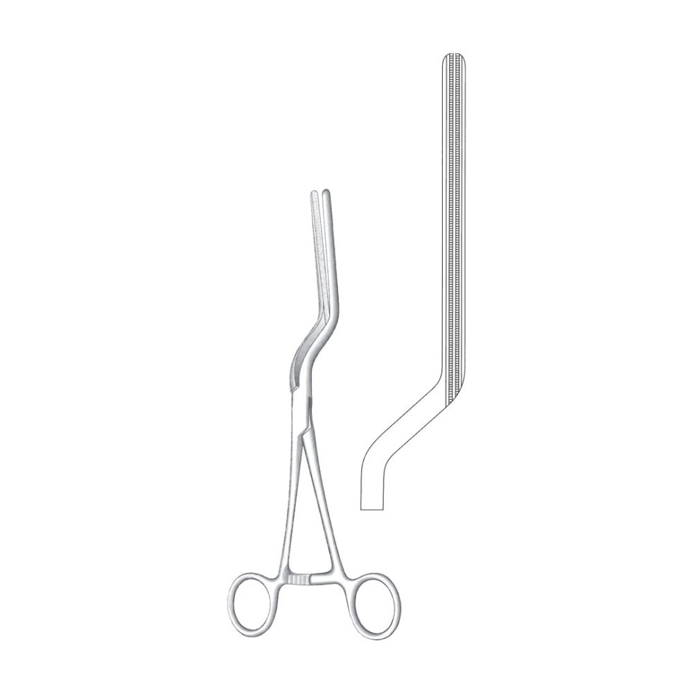 Brunner Atrauma Intestinal Clamps Sigmoid Anastomosis Forceps