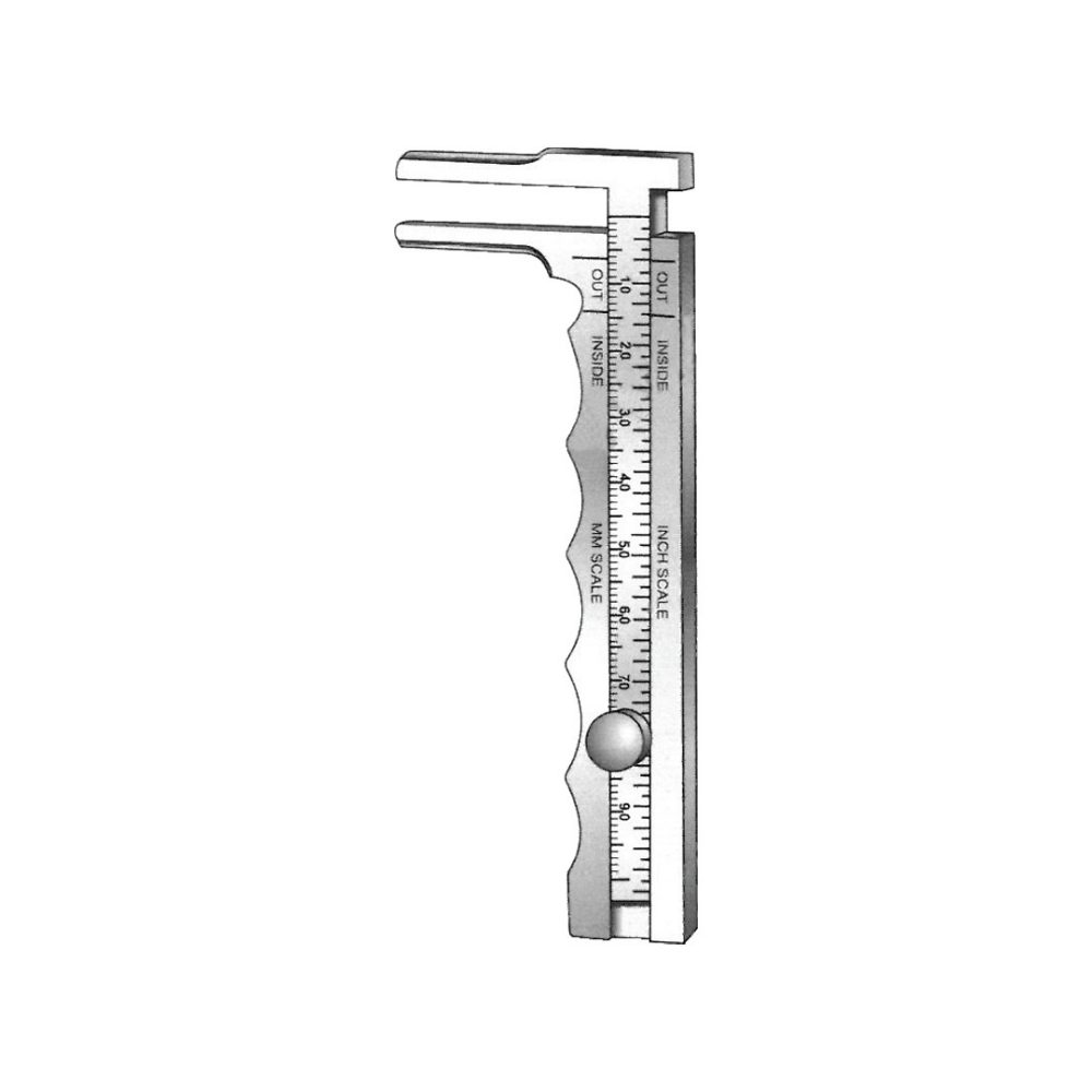 TOWNLEY EXAMINATION AND MEASURING INSTRUMENTS (CALIPERS)  10 cm / 4  A-DAI-123