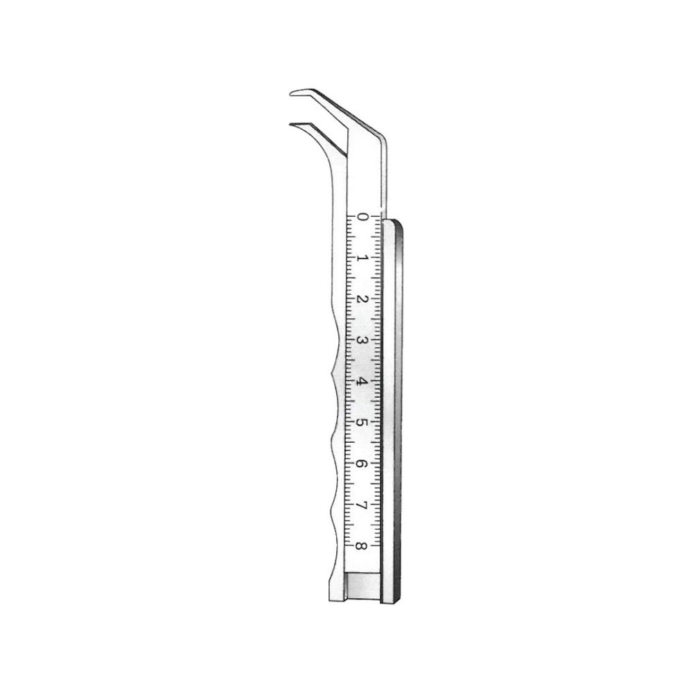 MARCHAC EXAMINATION AND MEASURING INSTRUMENTS (CALIPERS) Measuring range  80 mm A-DAI-124