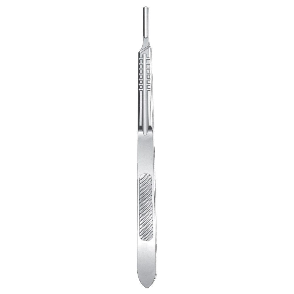 SCALPEL HANDLES  Solid straight No. 4L A-HKI-105
