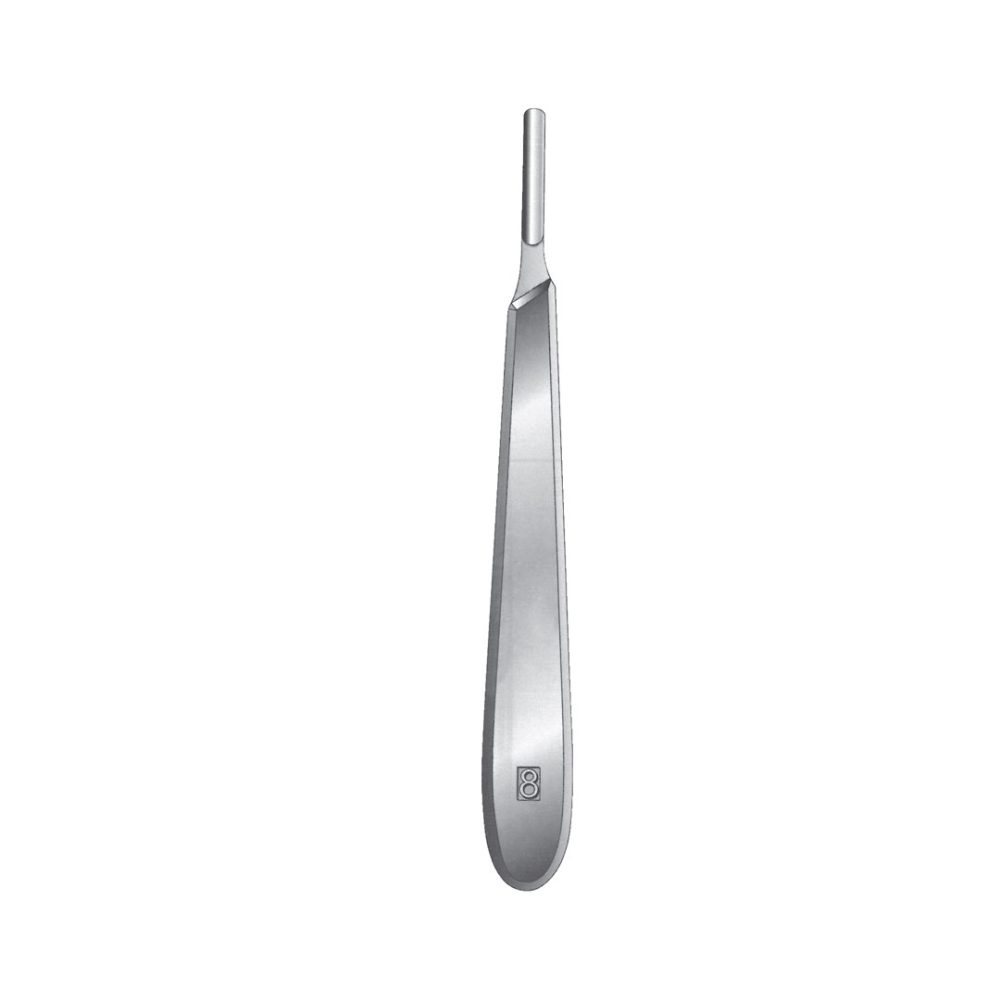 COLLIN SCALPEL HANDLES Hollow 13.5 cm / 51/4Inches  No. 8  A-HKI-122