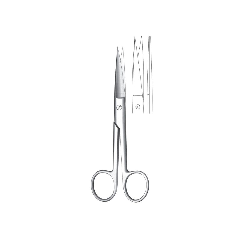 STANDARD OPERATING SCISSORS  15.5 cm / 6Inches  A-SCR-121