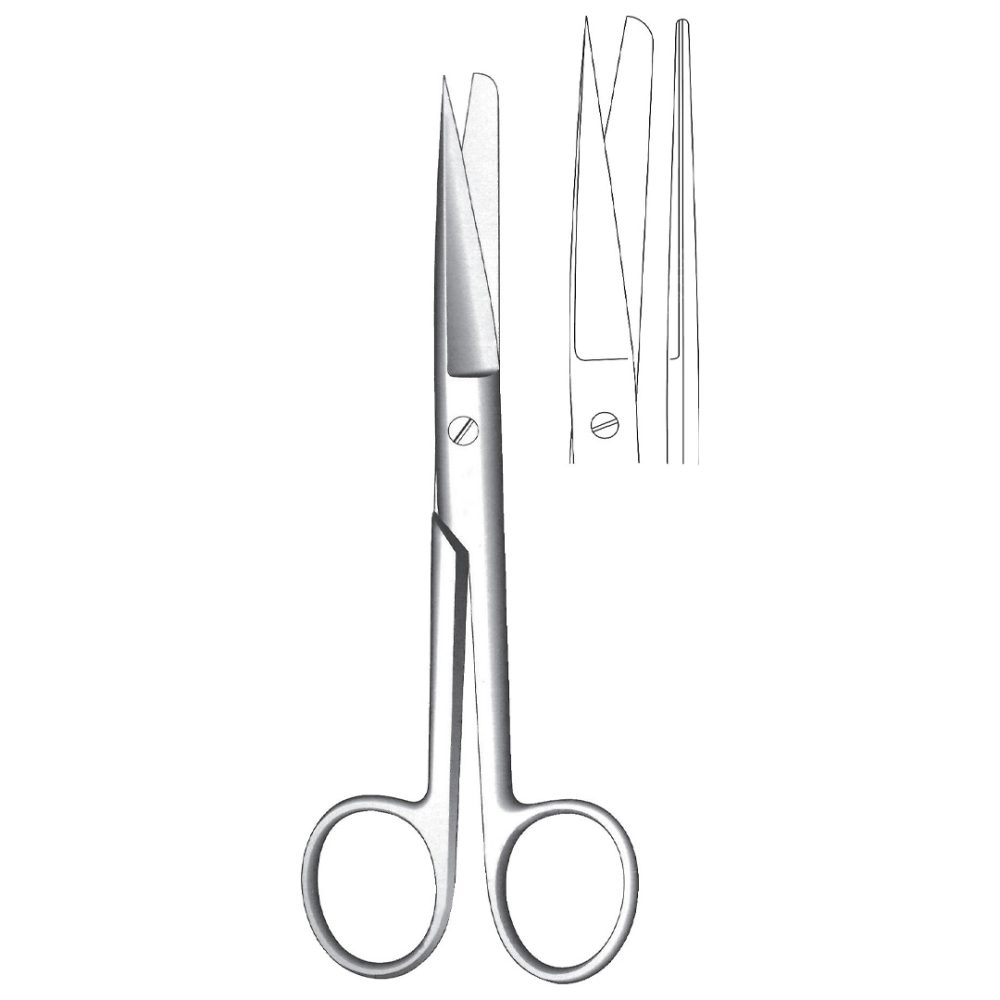 BRUNS BANDAGE SCISSORS Plain 23.5 cm