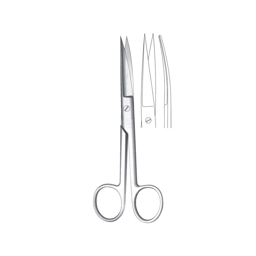 STANDARD OPERATING SCISSORS  16.5 cm