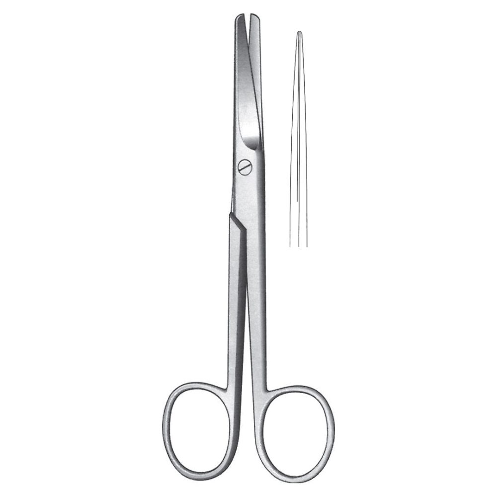 MAYO OPERATING  and  GYNECOLOGICAL SCISSORS Straight 17 cm