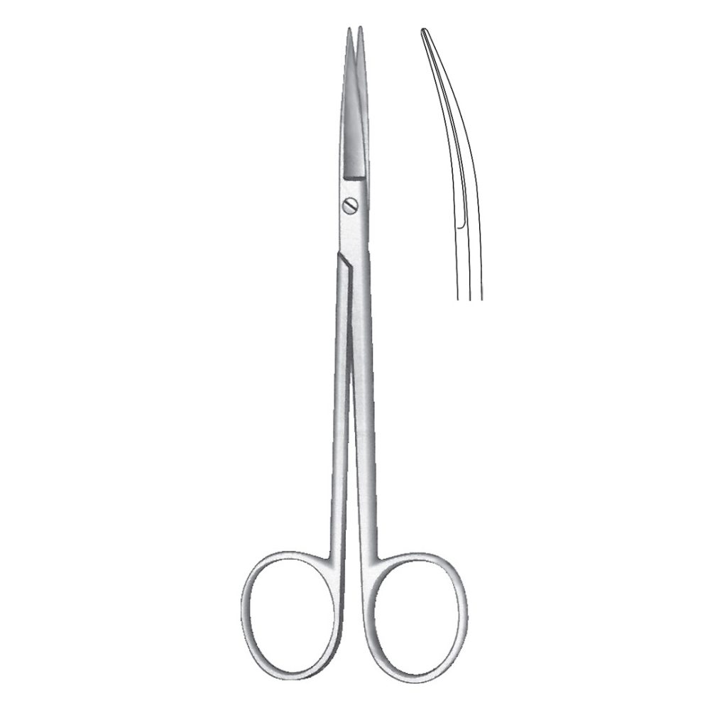 Joseph Nasal Scissors Curved  Sharp/Sharp 15 cm
