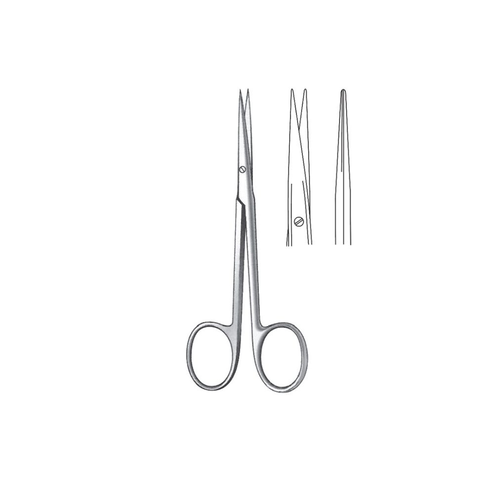 KILNER FINE OPERATING SCISSORS Straight 11.5 cm / 4 1/2 Inches  A-SCR-194