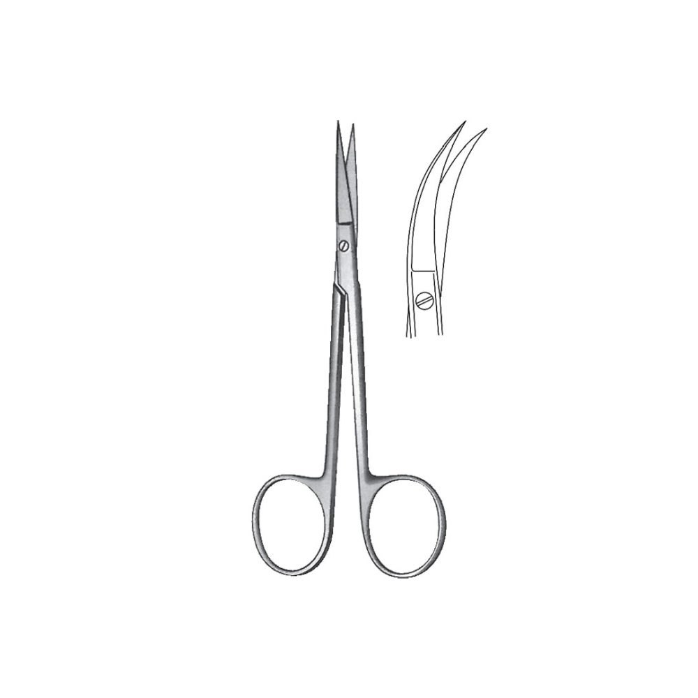 IRIS FINE OPERATING SCISSORS  11.5 cm / 4 1/2 Inches  A-SCR-200