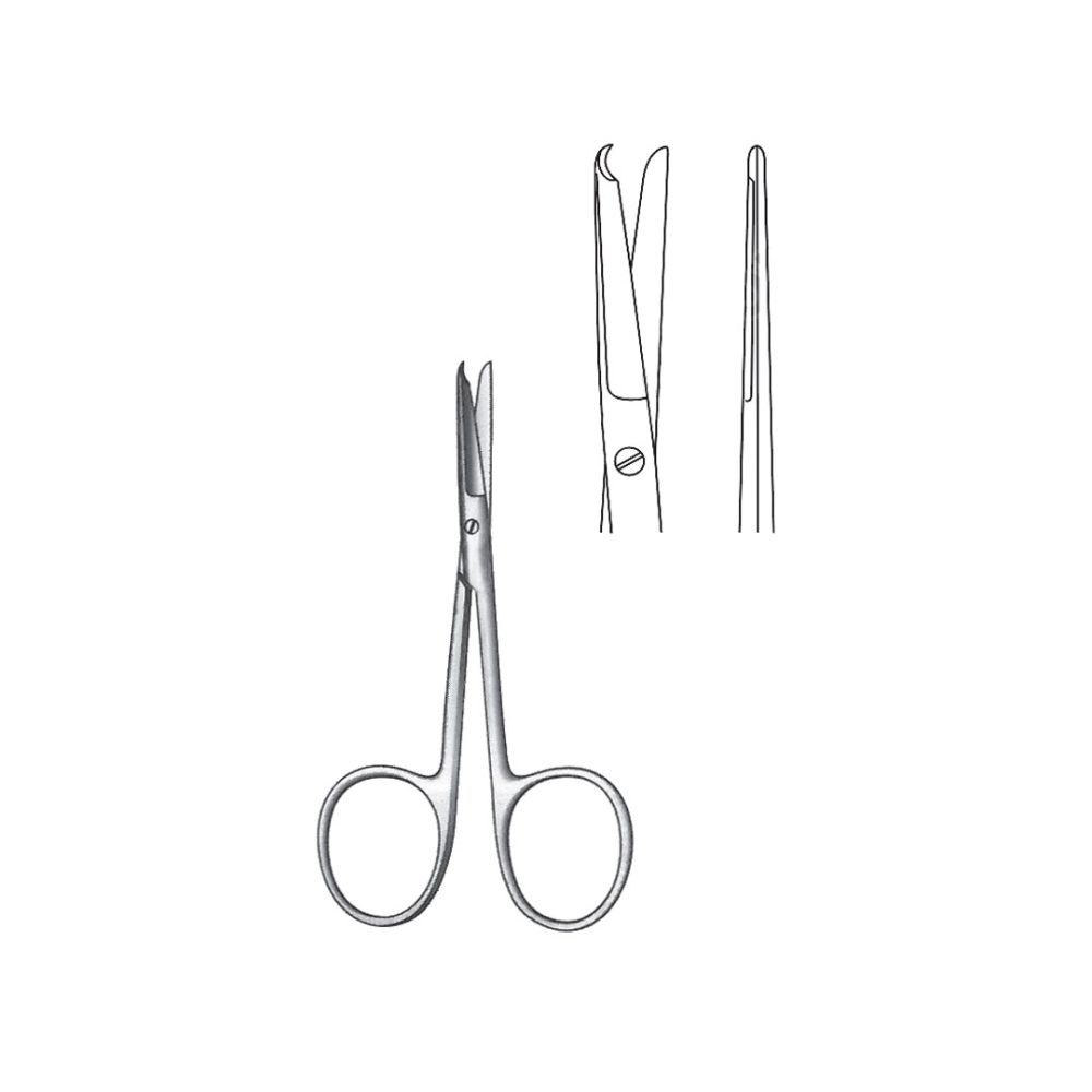 SPENCER FINE OPERATING SCISSORS  and  LIGATURE SCISSORS Normal 9 cm