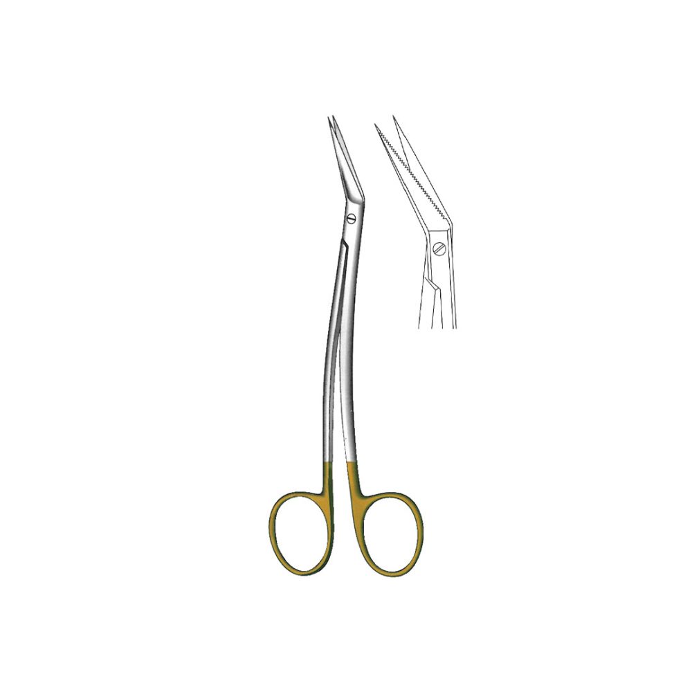 STEVEN FINE OPERATING SCISSORS With large rings   Sharp 11 cm / 4 1/2 Inches  A-SCR-464