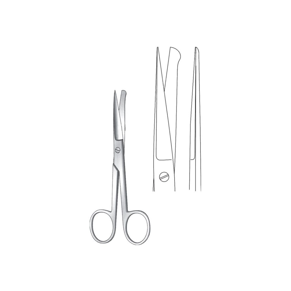 INCISION OPERATING SCISSORS  14 cm