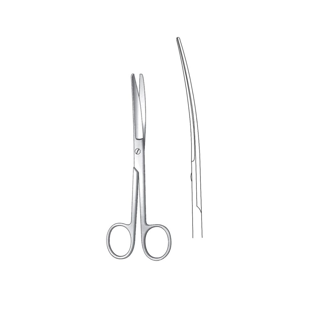 GRAZIL OPERATING SCISSORS Sharp/Blunt 14 cm