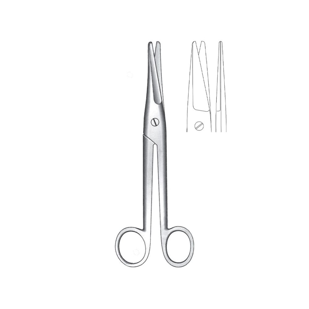 MAYO-NOBLE OPERATING  and  GYNECOLOGICAL SCISSORS Straight 17 cm