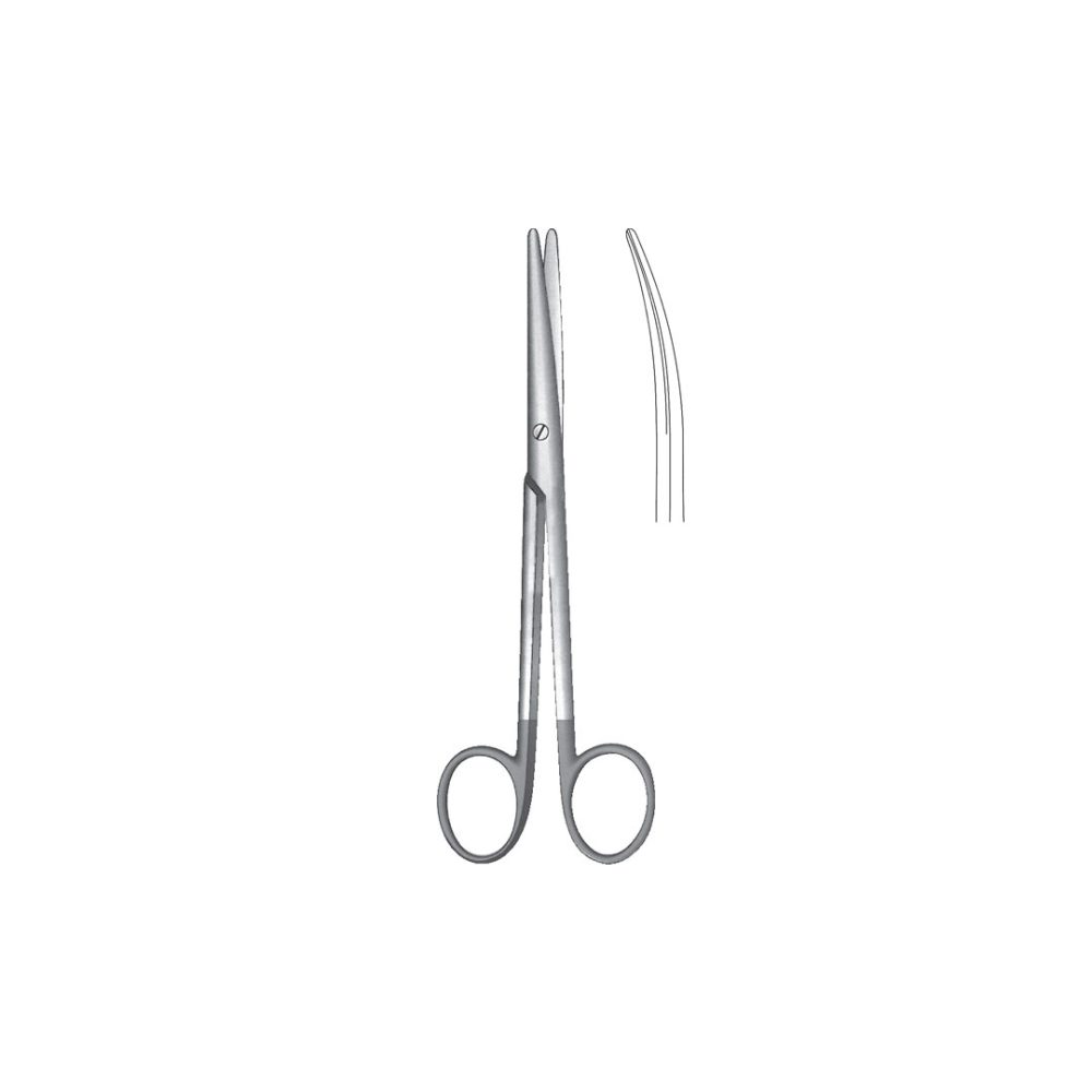 LEXER DISSECTING SCISSORS Curved 21 cm