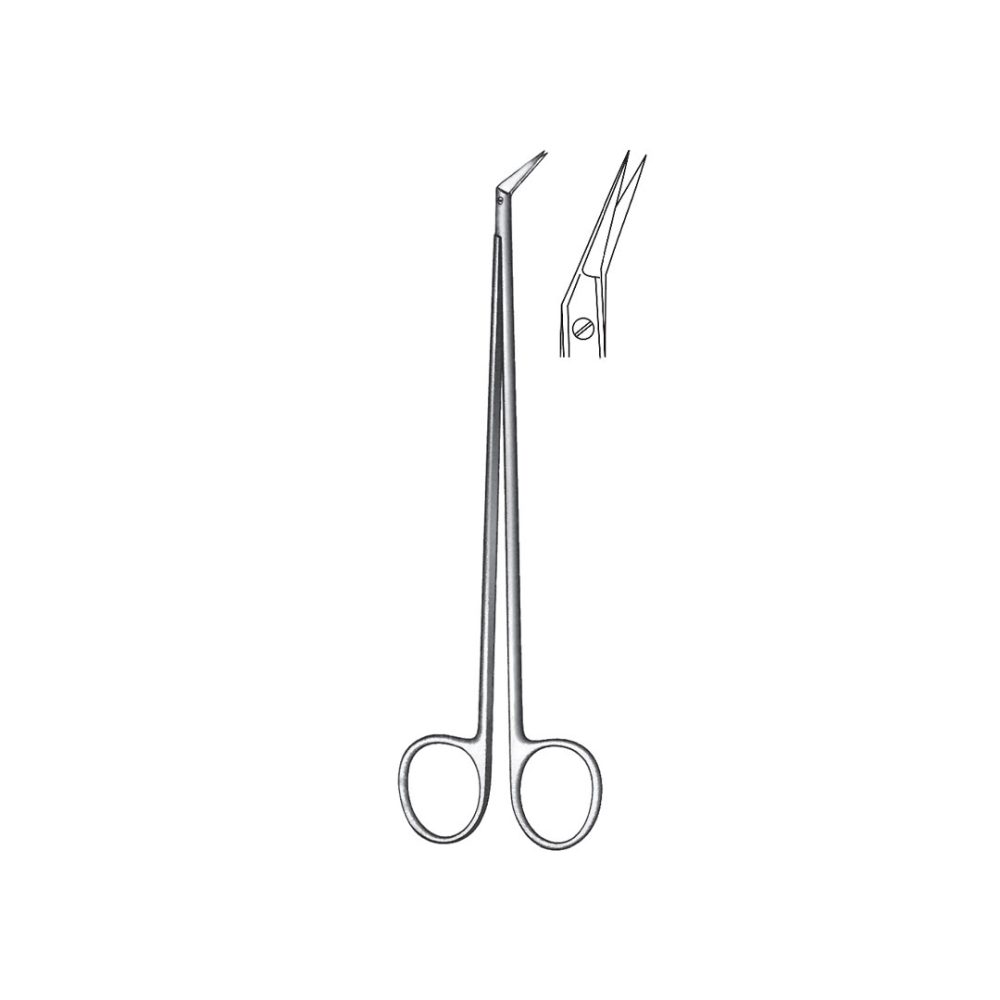 DIETRICH THORAX AND VASCULAR SCISSORS 25° A-SCR-409