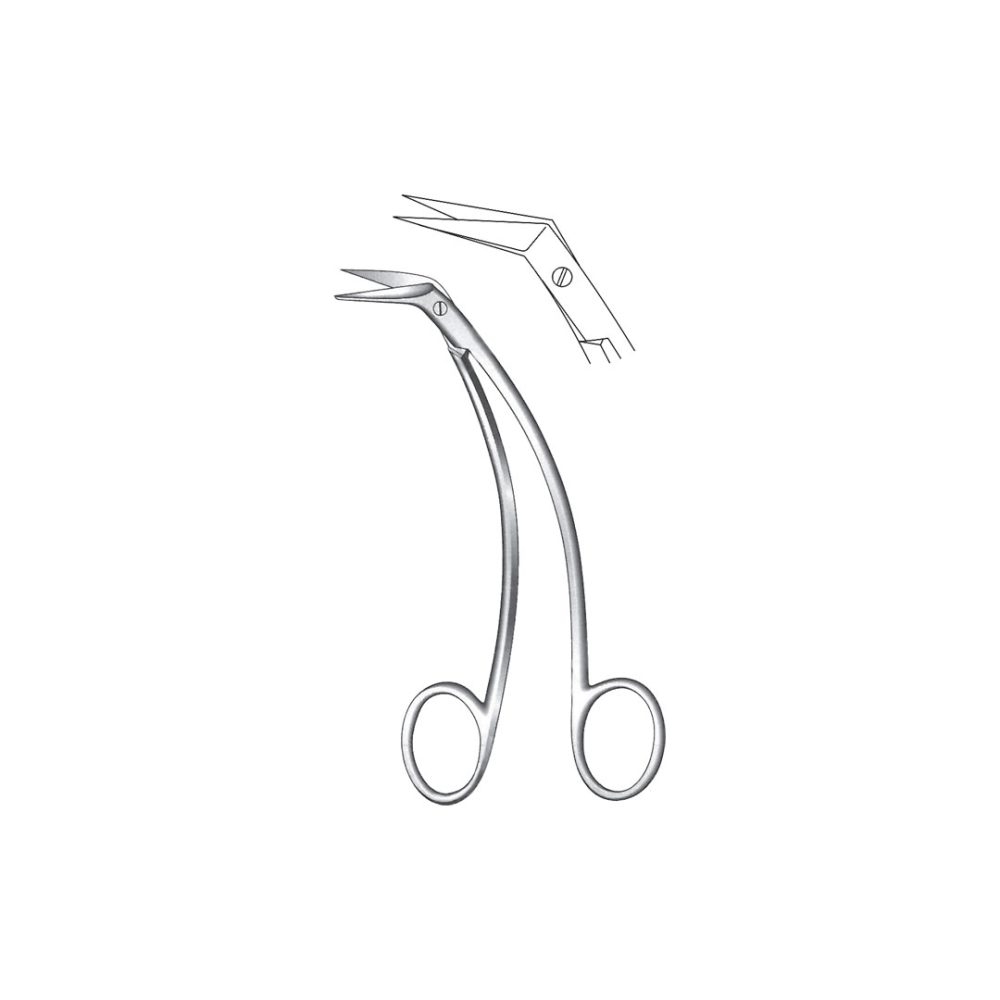 FAVALORO THORAX AND VASCULAR SCISSORS  15 cm