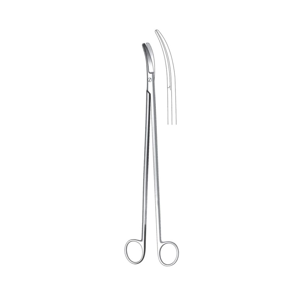 CRAFOORD THORAX AND VASCULAR SCISSORS  30 cm