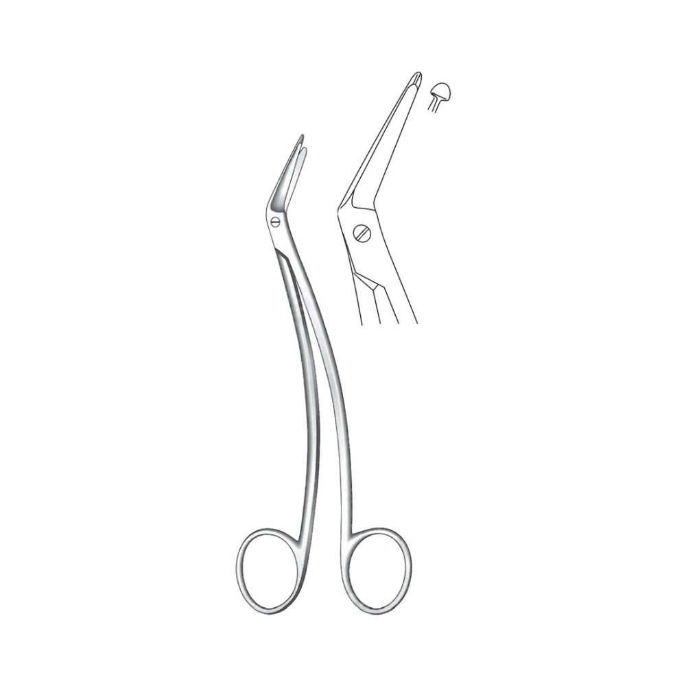 SCHMIEDEN-TAYLOR NEUROSURGICAL SCISSORS  17 cm